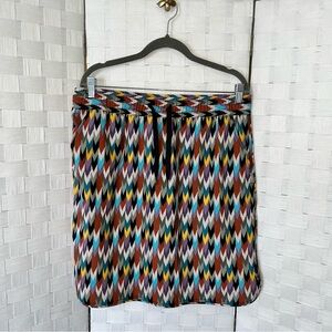 Kavu Ixtapa Skirt Aztec Geometric Size XL